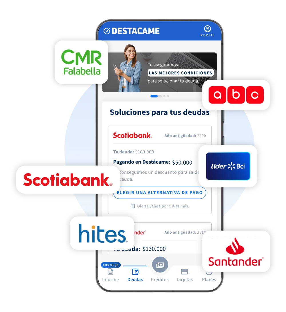 Imagen referencial sección Ofertas y alternativas de pago con los logos de instituciones en convenio